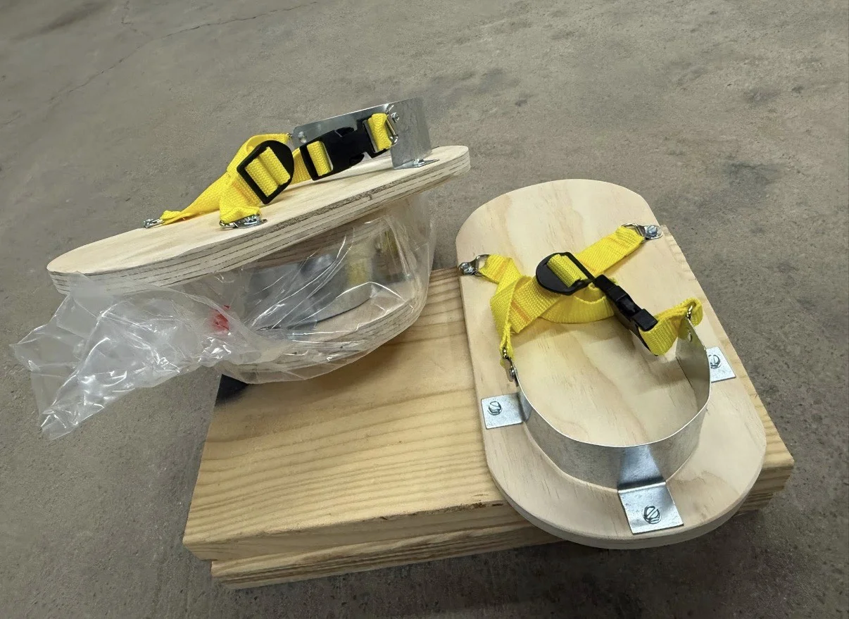 Asphalt Tamp Shoes — The Sealer Dispensary Cohoes NY